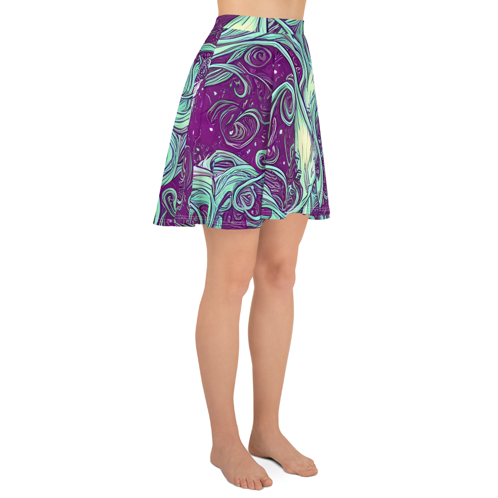 Skater Skirt - Temple Swirls