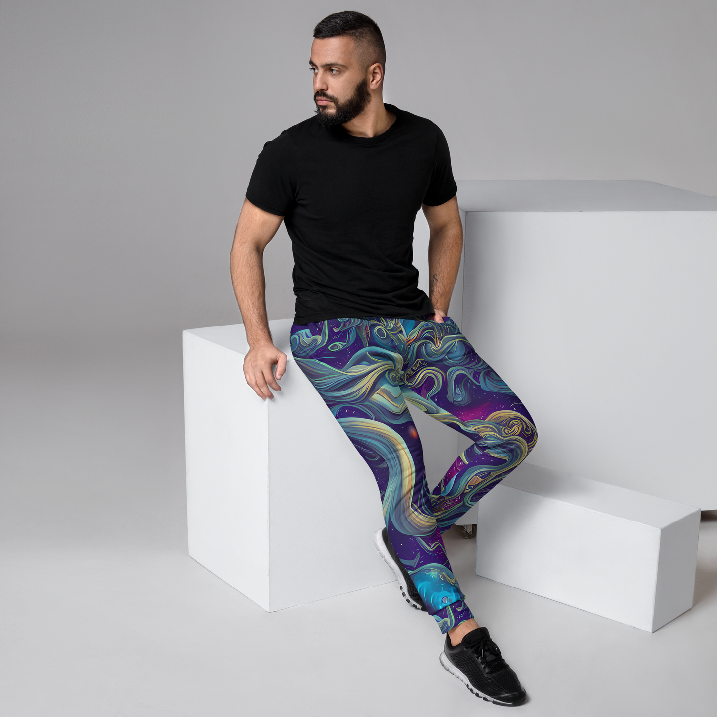 Men’s Joggers - Stellar Waves