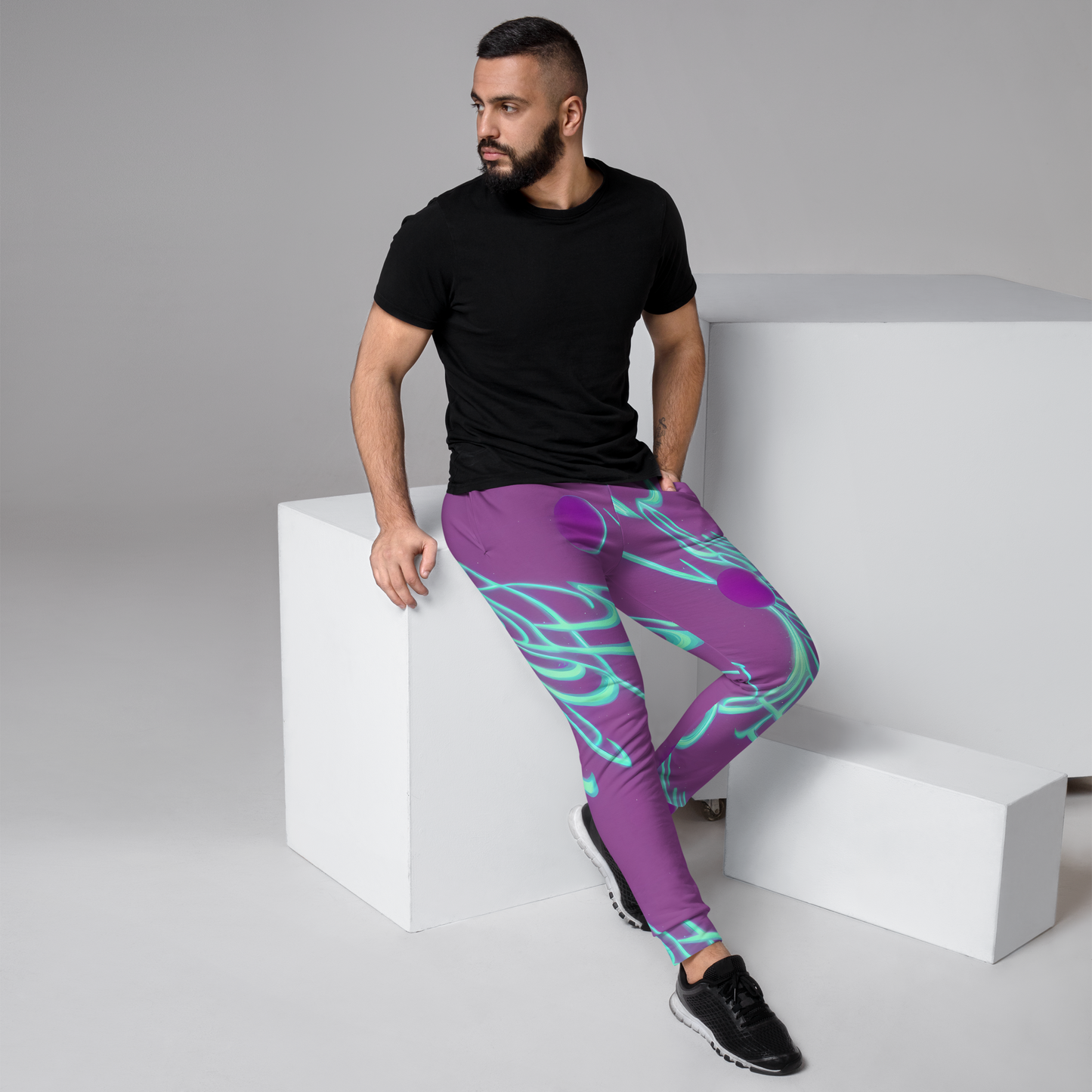 Men’s Joggers - Neon Drift