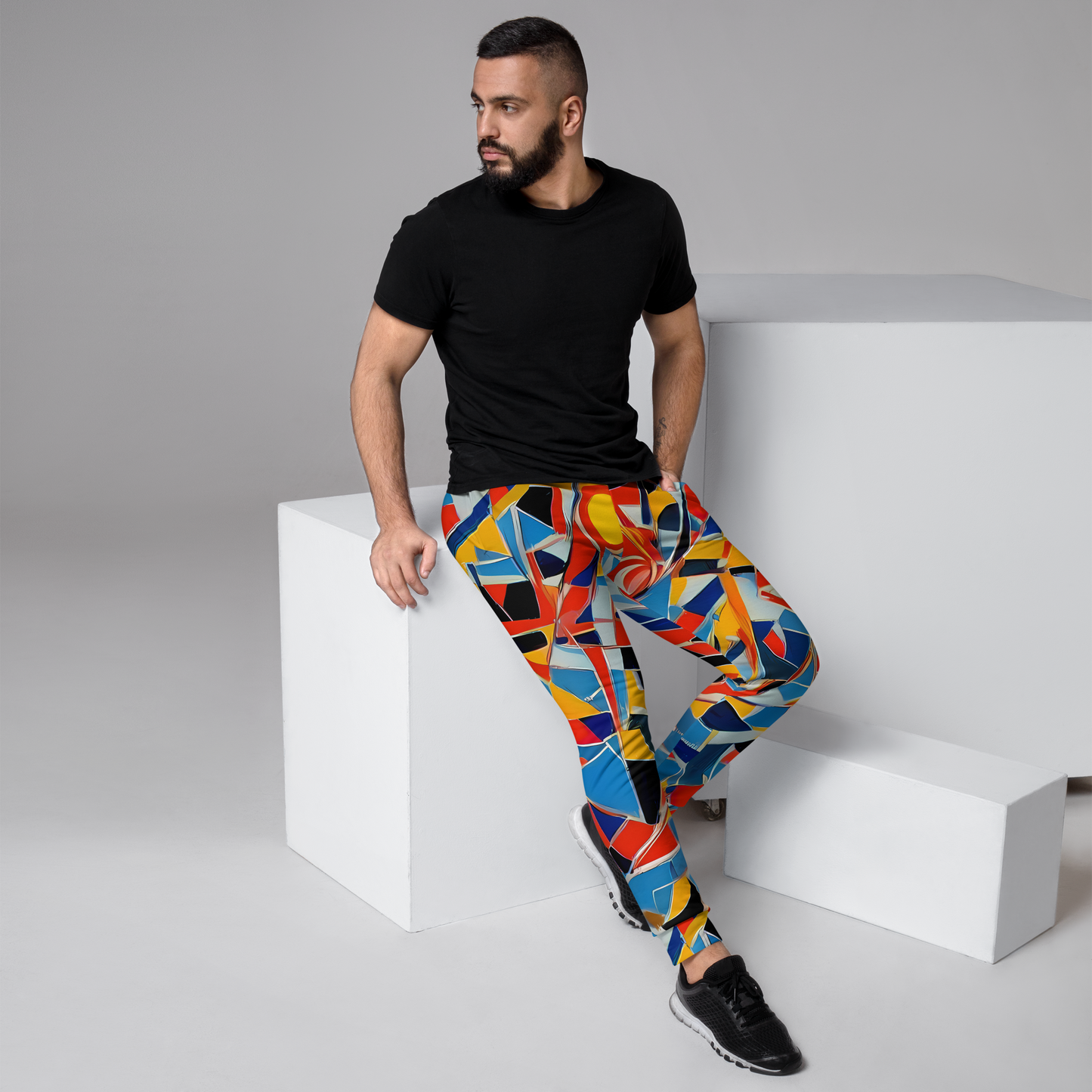 Men’s Joggers - Abstract Mingle