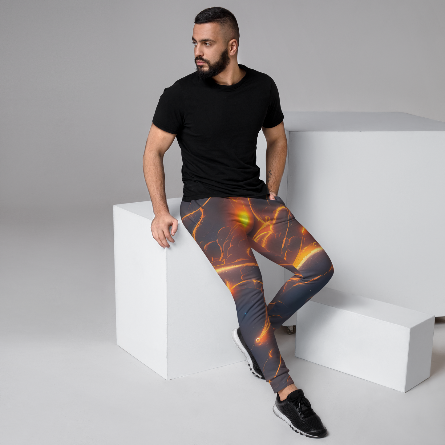 Men’s Joggers - Inferno Spirals