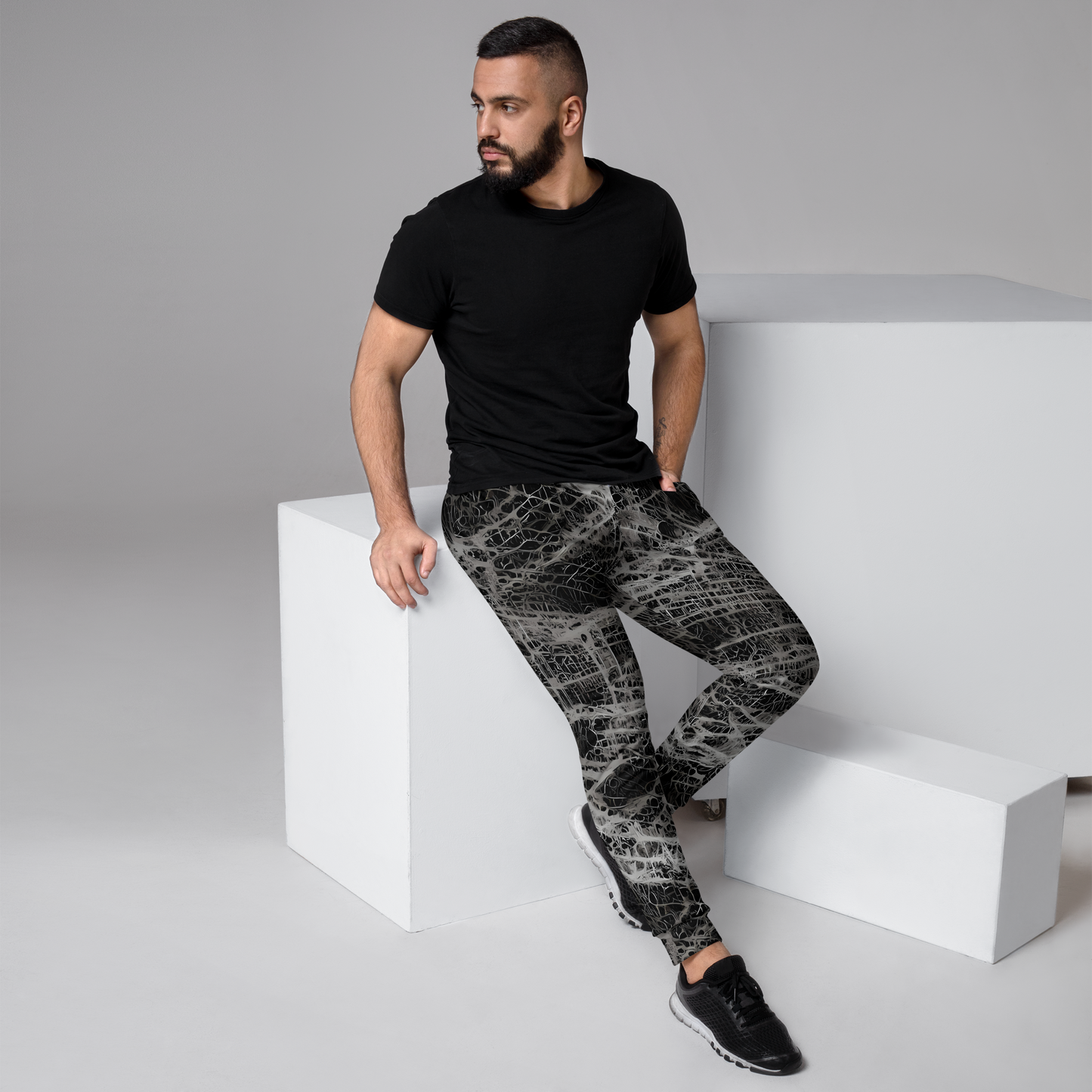 Men’s Joggers - Monochrome Mesh