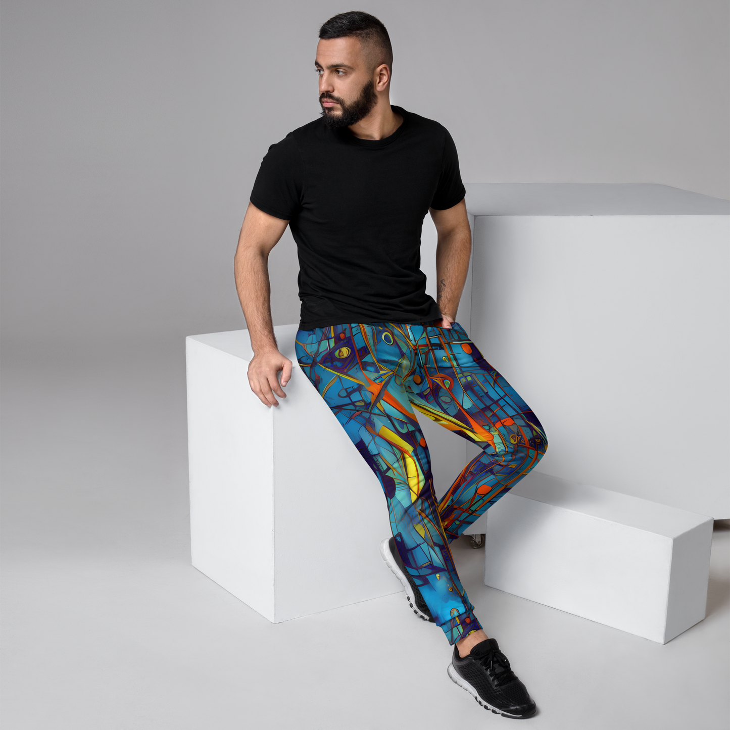 Men’s Joggers - Abstract Eddy