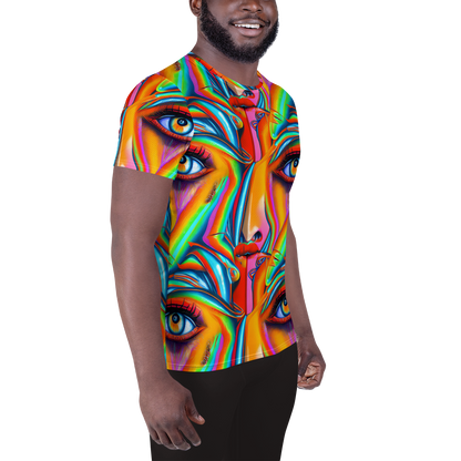 Men's Athletic T-Shirt - Kaleidovisions