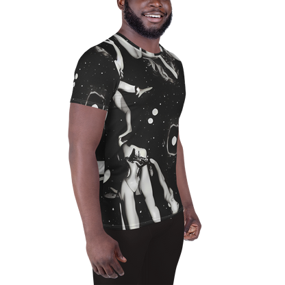 Men's Athletic T-Shirt - Galactic Vogue