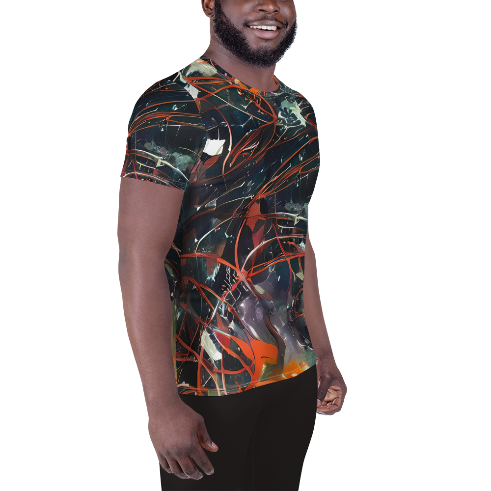 Men's Athletic T-Shirt - Chaos Canvas