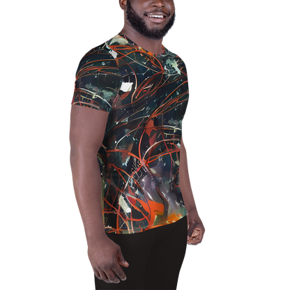 Men's Athletic T-Shirt - Chaos Canvas