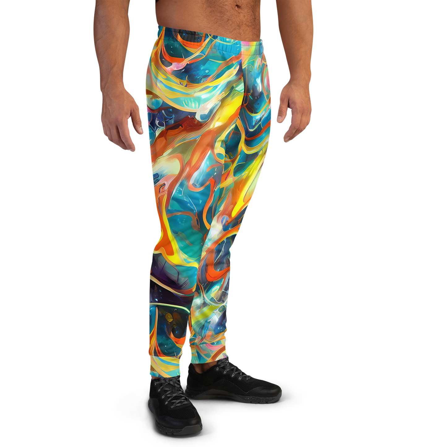 Men’s Joggers - Cecily’S Swirl