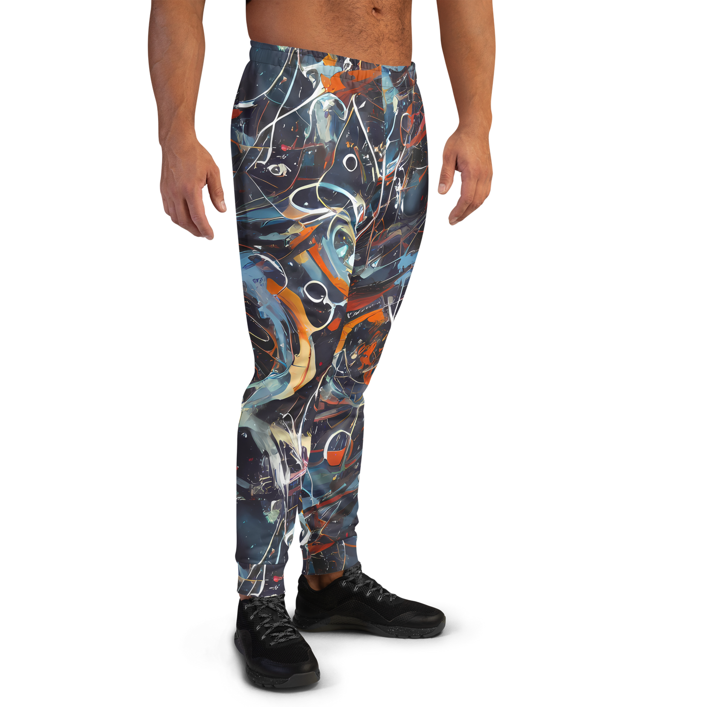 Men’s Joggers - Neo-Splash Labyrinth