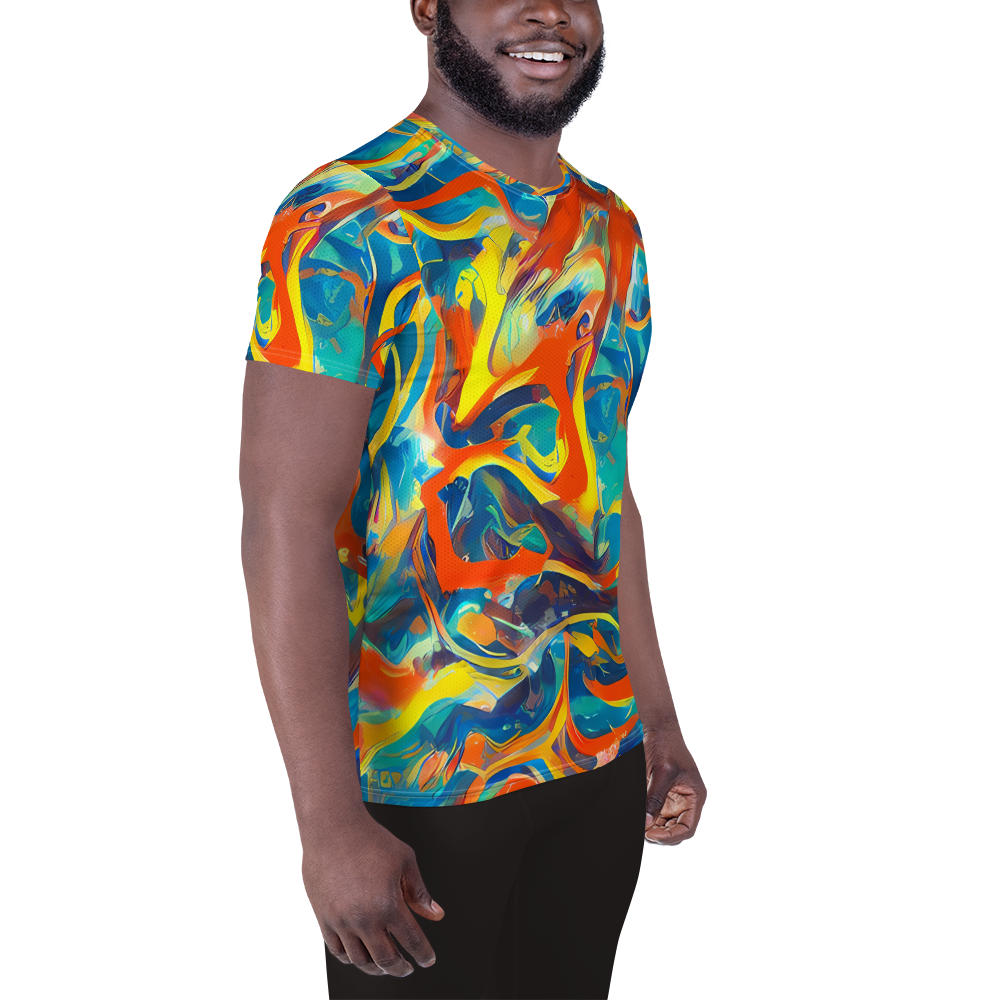 Men's Athletic T-Shirt - Chromatic Fusion