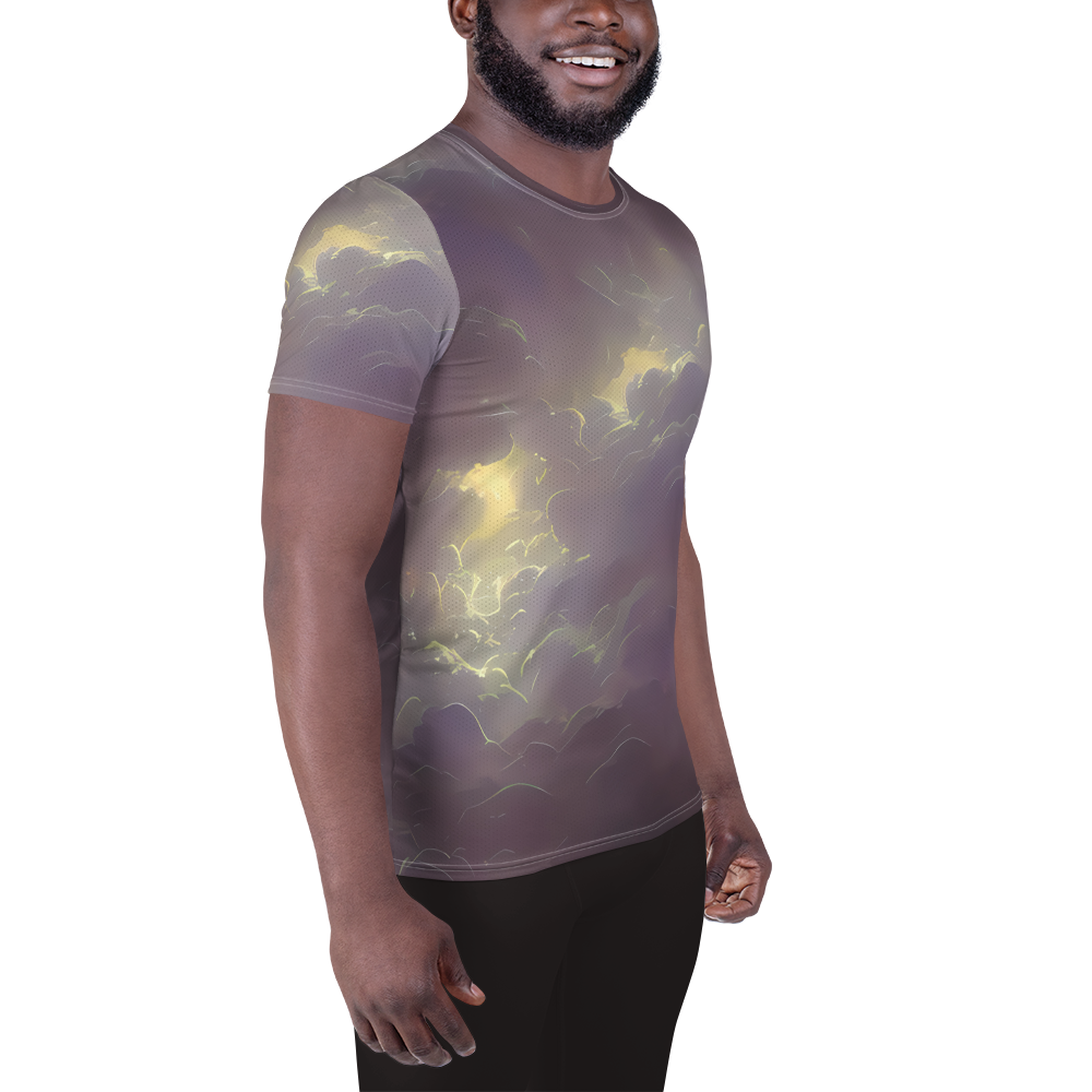 Men's Athletic T-Shirt - Stormy Muse