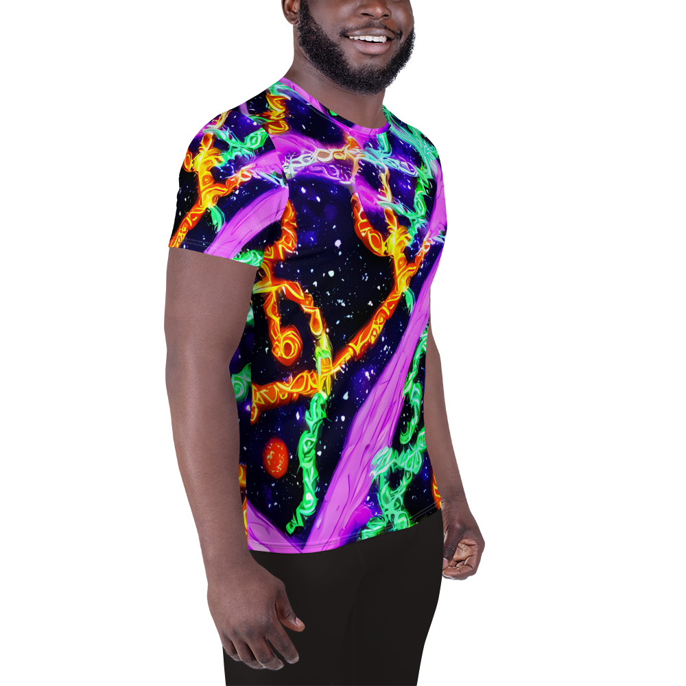 Men's Athletic T-Shirt - Enckell's Nebula