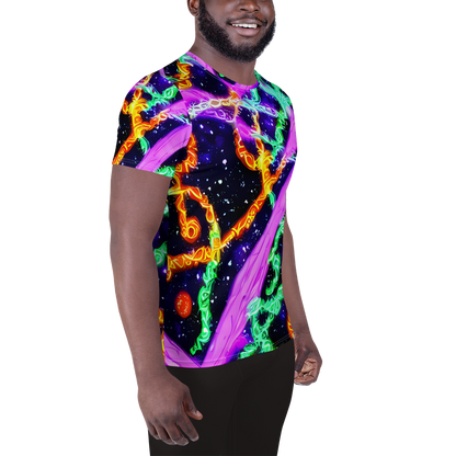 Men's Athletic T-Shirt - Enckell's Nebula