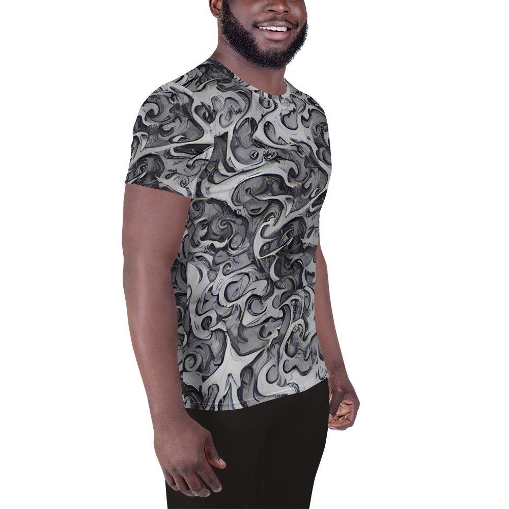 Men's Athletic T-Shirt - Mashburn Swirls