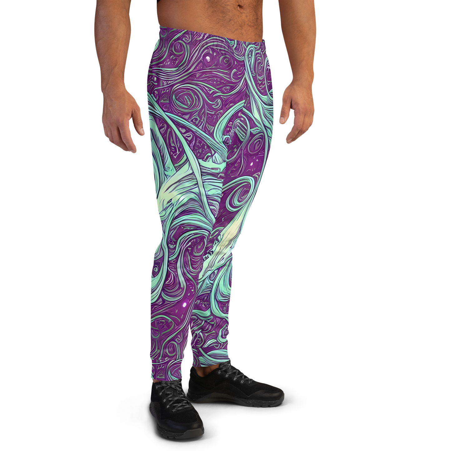 Men’s Joggers - Temple Swirls