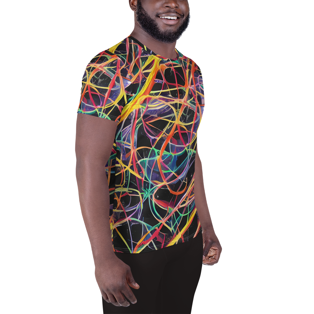 Men's Athletic T-Shirt - Acconci Twirl