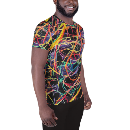 Men's Athletic T-Shirt - Acconci Twirl