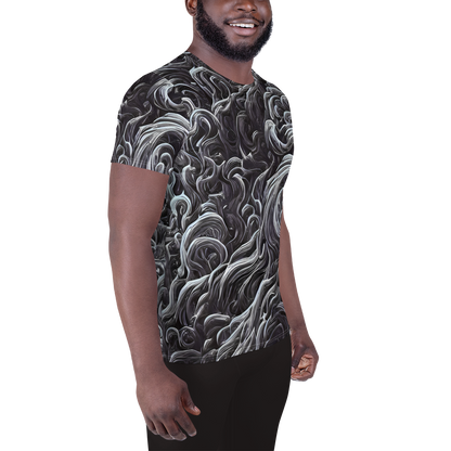 Men's Athletic T-Shirt - Savrasov Swirls