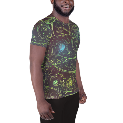 Men's Athletic T-Shirt - Starfield Scrolls