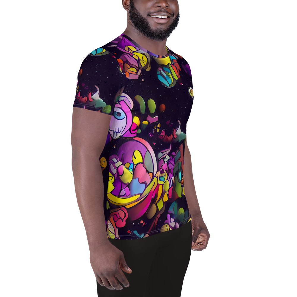 Men's Athletic T-Shirt - Galactic Playground