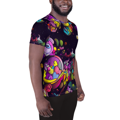 Men's Athletic T-Shirt - Galactic Playground