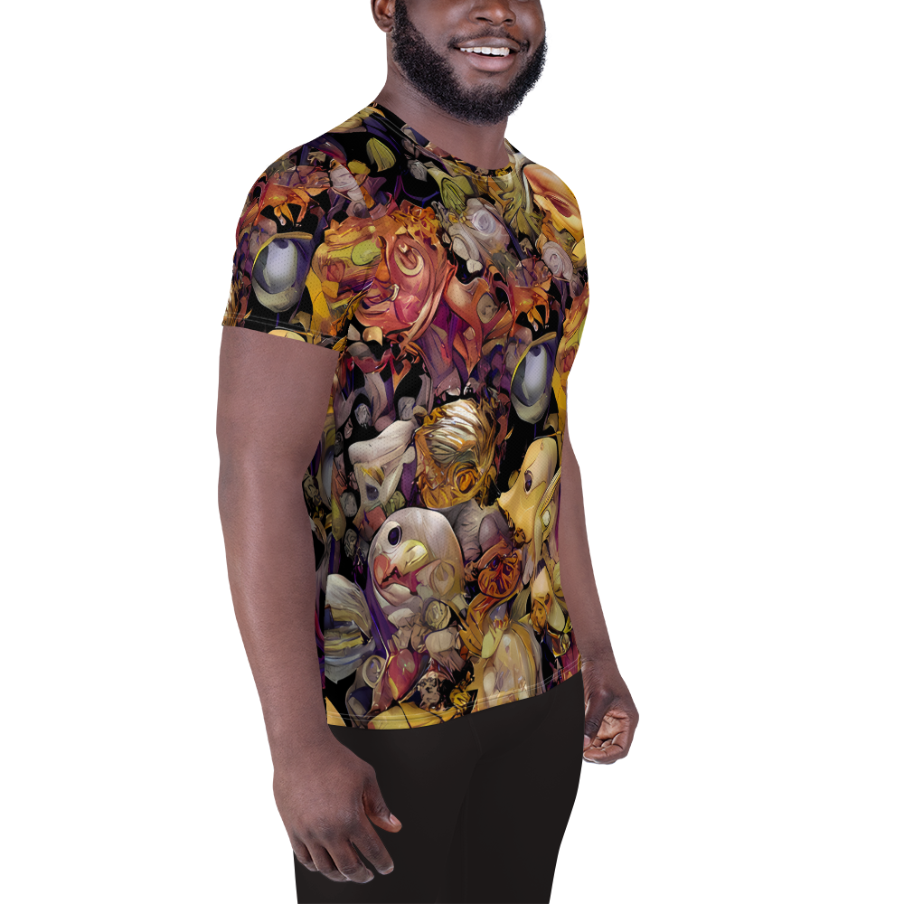 Men's Athletic T-Shirt - Arcimboldo Abundance
