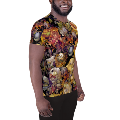 Men's Athletic T-Shirt - Arcimboldo Abundance