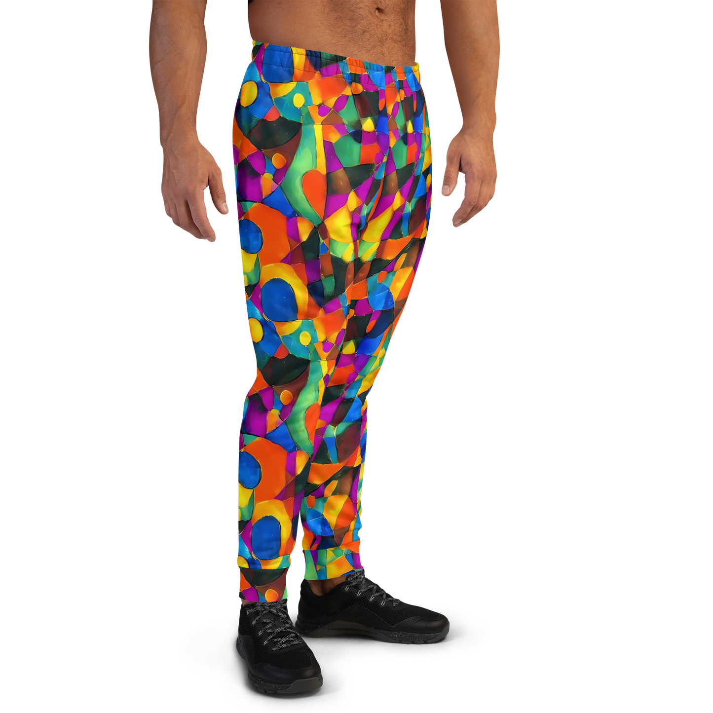 Men’s Joggers - Galactic Jigsaw