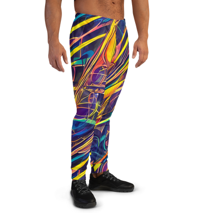 Men’s Joggers - Vector Rhapsody