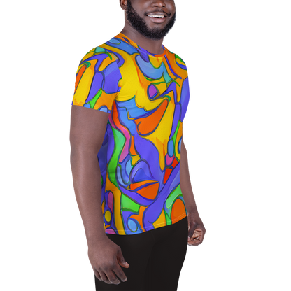 Men's Athletic T-Shirt - Joffe Swirl