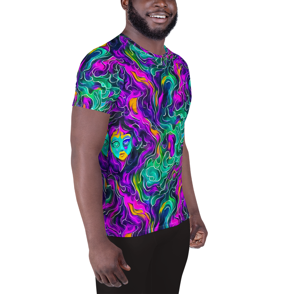 Men's Athletic T-Shirt - Vortex Dream