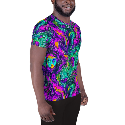 Men's Athletic T-Shirt - Vortex Dream