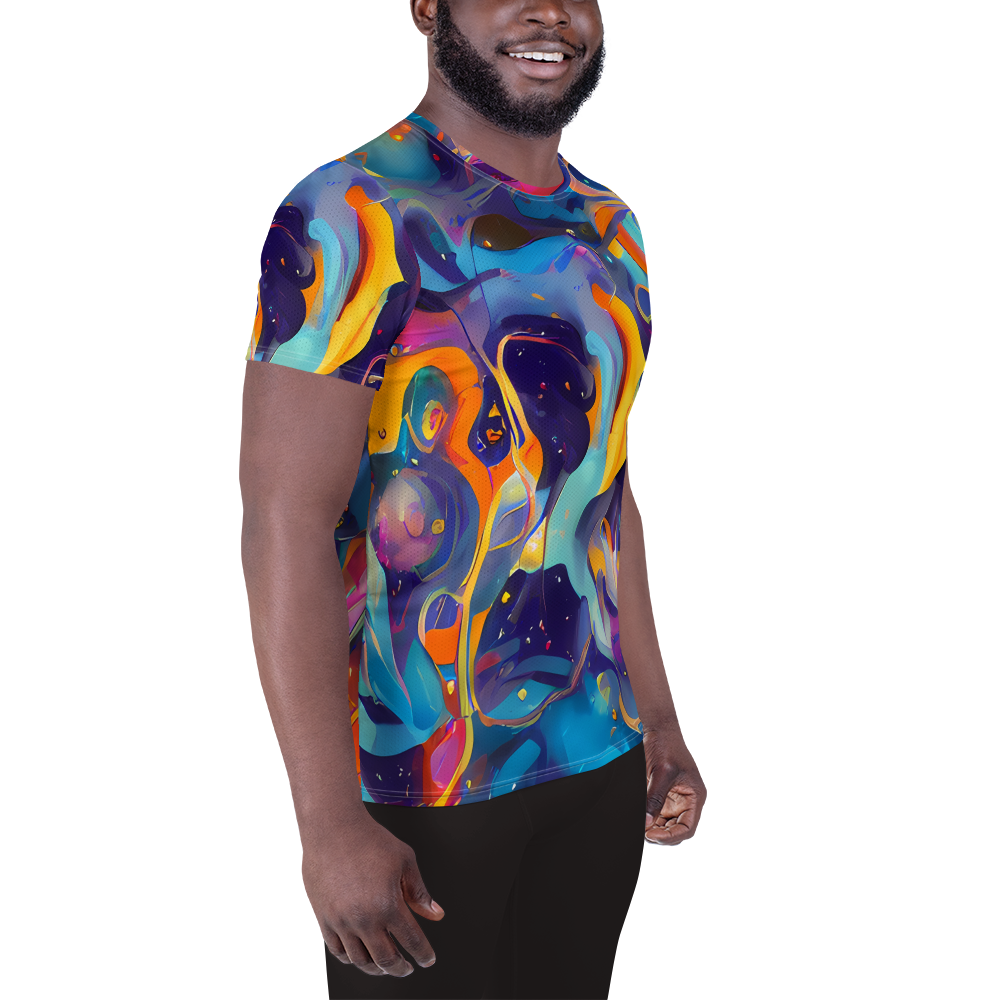 Men's Athletic T-Shirt - Whimsical Fusion