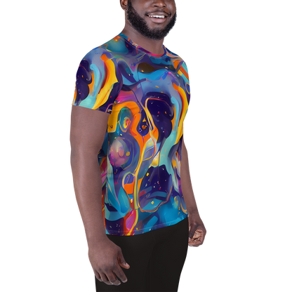 Men's Athletic T-Shirt - Whimsical Fusion