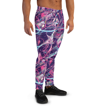 Men’s Joggers - Neo-Tokyo Twirl