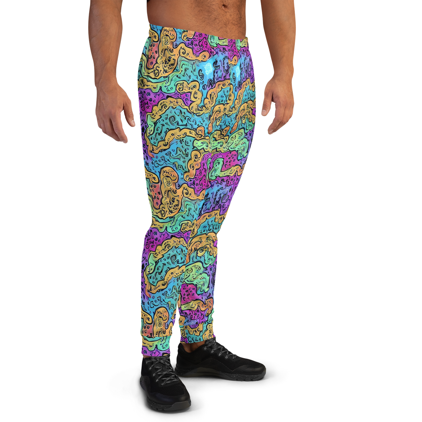 Men’s Joggers - Intergalactic Graffiti