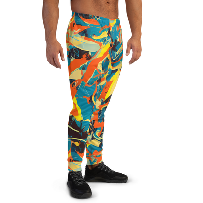 Men’s Joggers - Abstract Tango