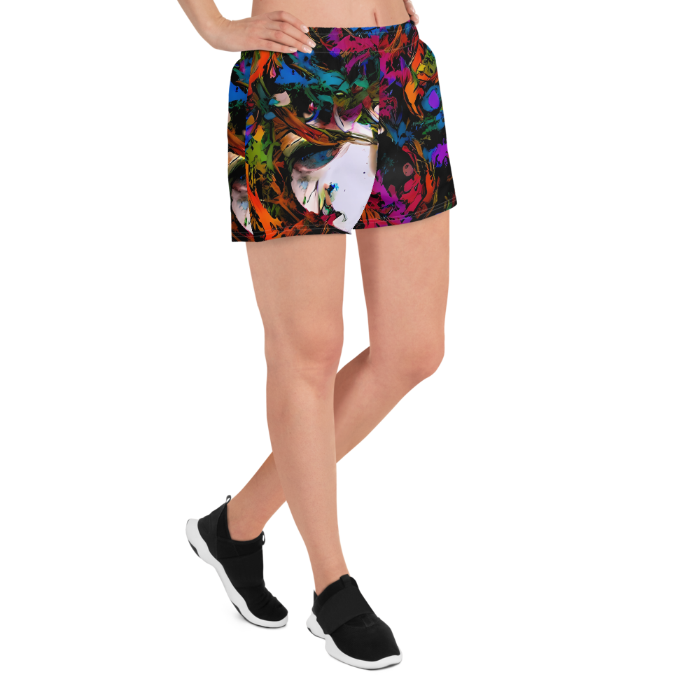 Women’s Athletic Shorts - Sultry Smoke