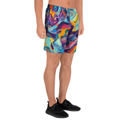 Men's Athletic Shorts - Whimsical Fusion