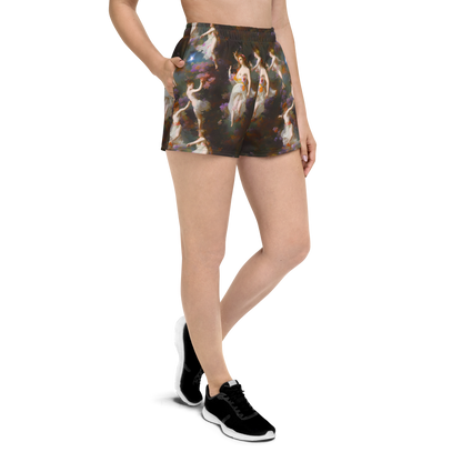 Women’s Athletic Shorts - Winterhalter Whimsy