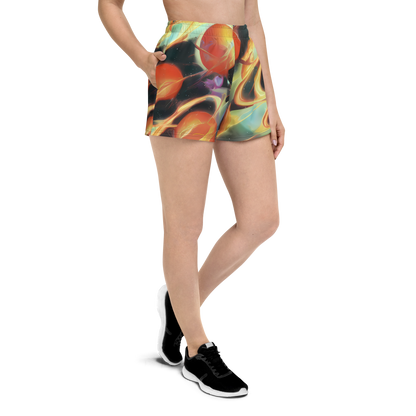 Women’s Athletic Shorts - Fabritius Fantasy