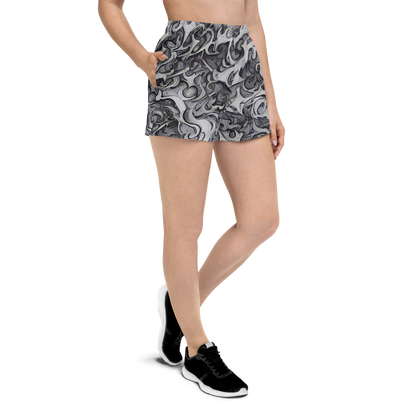 Women’s Athletic Shorts - Mashburn Swirls