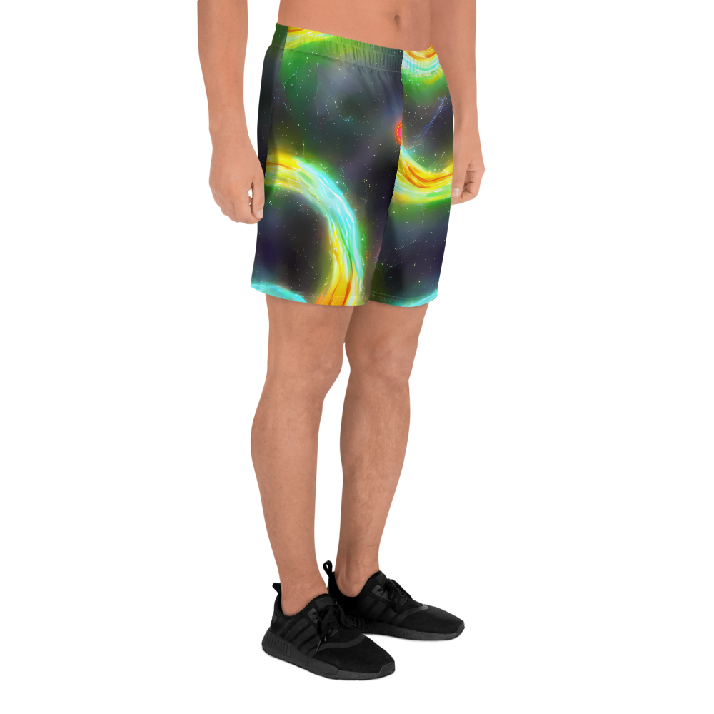 Men's Athletic Shorts - Sherwood Swirl