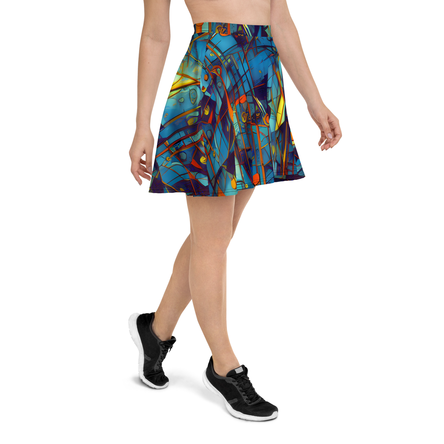 Skater Skirt - Abstract Eddy