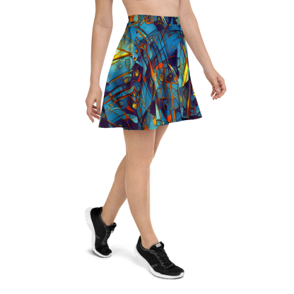 Skater Skirt - Abstract Eddy