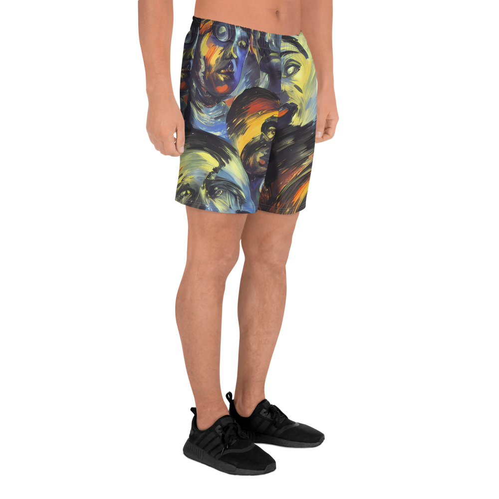 Men's Athletic Shorts - Cosmic Visages