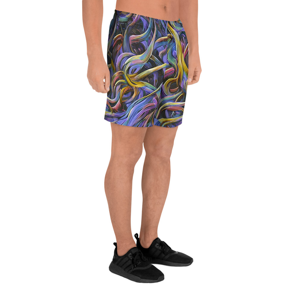 Men's Athletic Shorts - Tanning Twirl