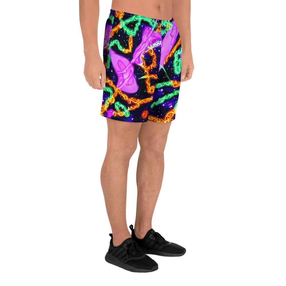 Men's Athletic Shorts - Enckell's Nebula