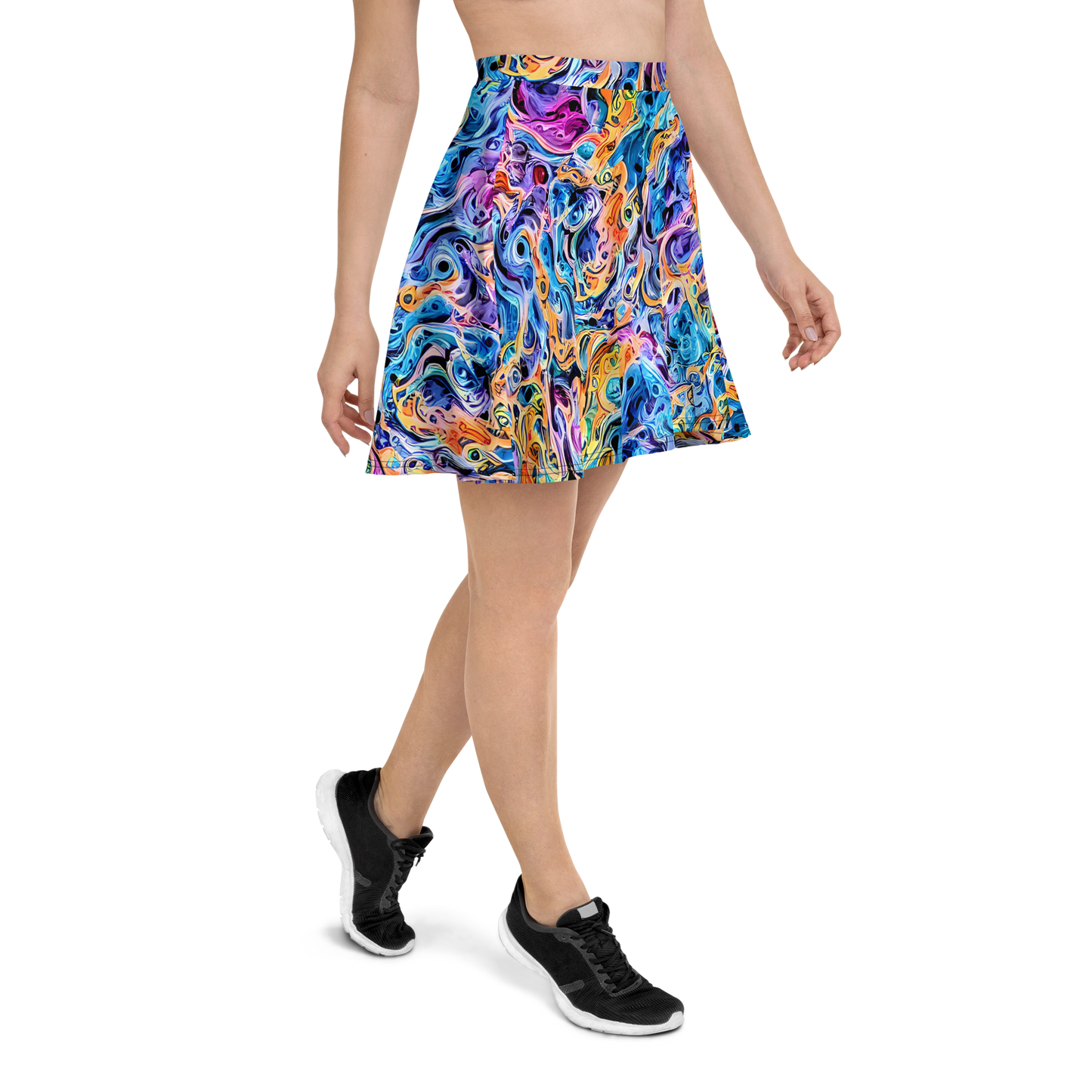 Skater Skirt - Rococo Vortex