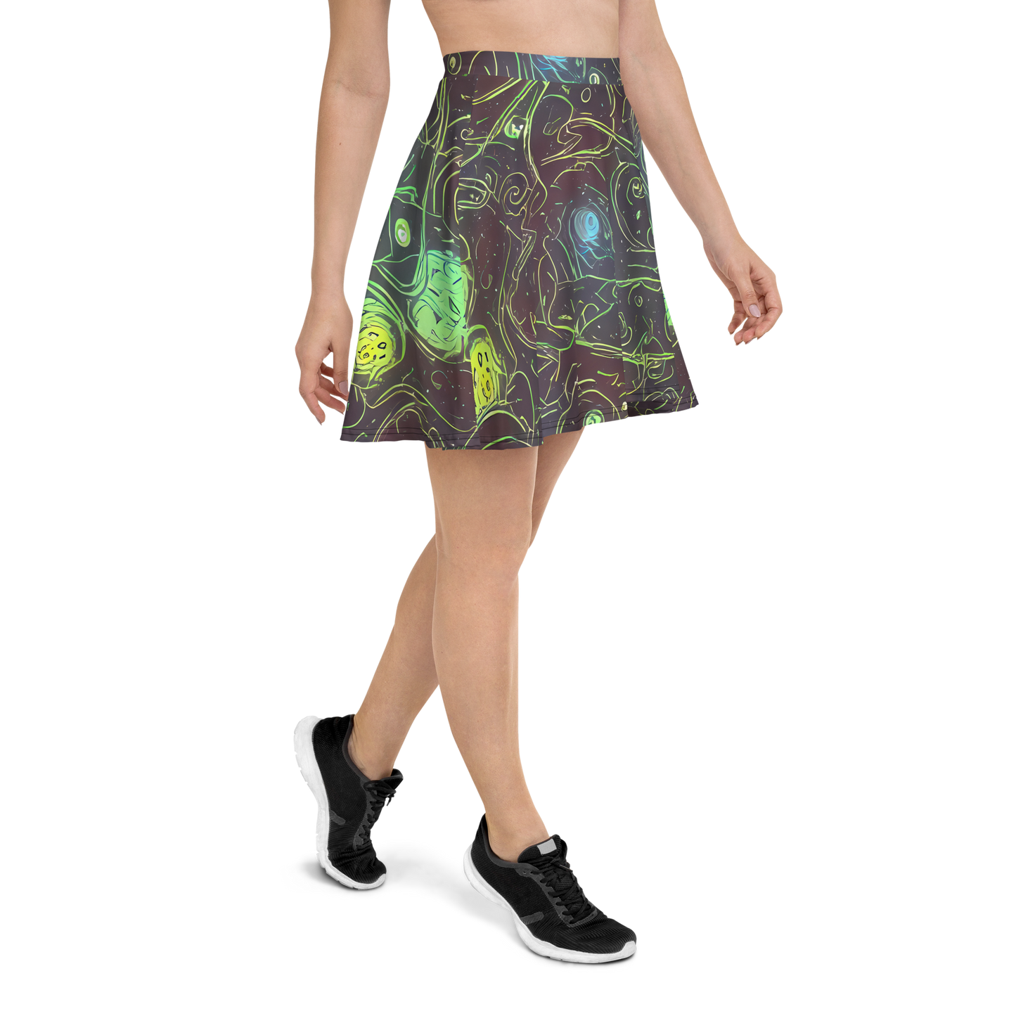 Skater Skirt - Starfield Scrolls